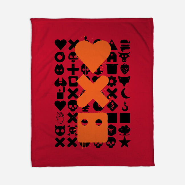 LD And Robots-None-Fleece-Blanket-DrMonekers