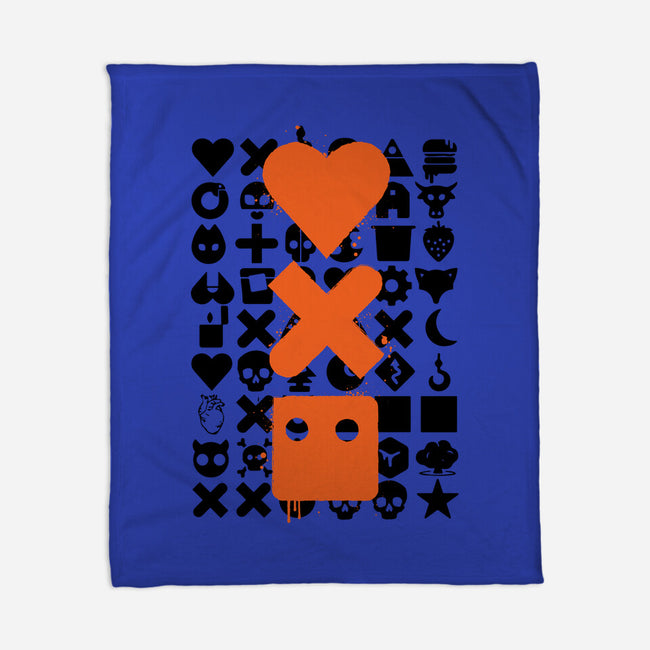 LD And Robots-None-Fleece-Blanket-DrMonekers