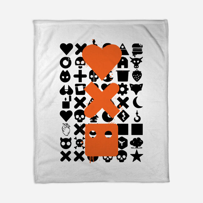 LD And Robots-None-Fleece-Blanket-DrMonekers