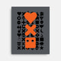 LD And Robots-None-Stretched-Canvas-DrMonekers