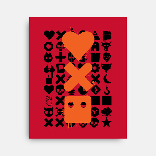 LD And Robots-None-Stretched-Canvas-DrMonekers