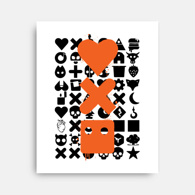 LD And Robots-None-Stretched-Canvas-DrMonekers