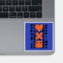 LD And Robots-None-Glossy-Sticker-DrMonekers