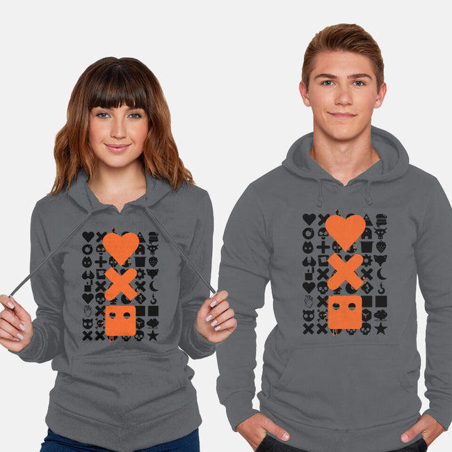 LD And Robots-Unisex-Pullover-Sweatshirt-DrMonekers