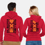 LD And Robots-Unisex-Zip-Up-Sweatshirt-DrMonekers