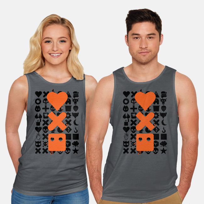 LD And Robots-Unisex-Basic-Tank-DrMonekers