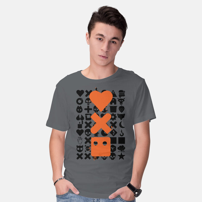 LD And Robots-Mens-Basic-Tee-DrMonekers