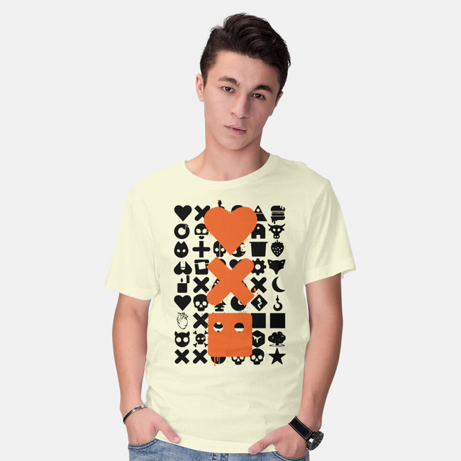 LD And Robots-Mens-Basic-Tee-DrMonekers