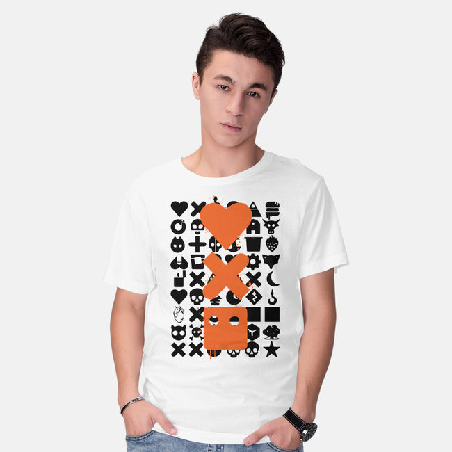 LD And Robots-Mens-Basic-Tee-DrMonekers