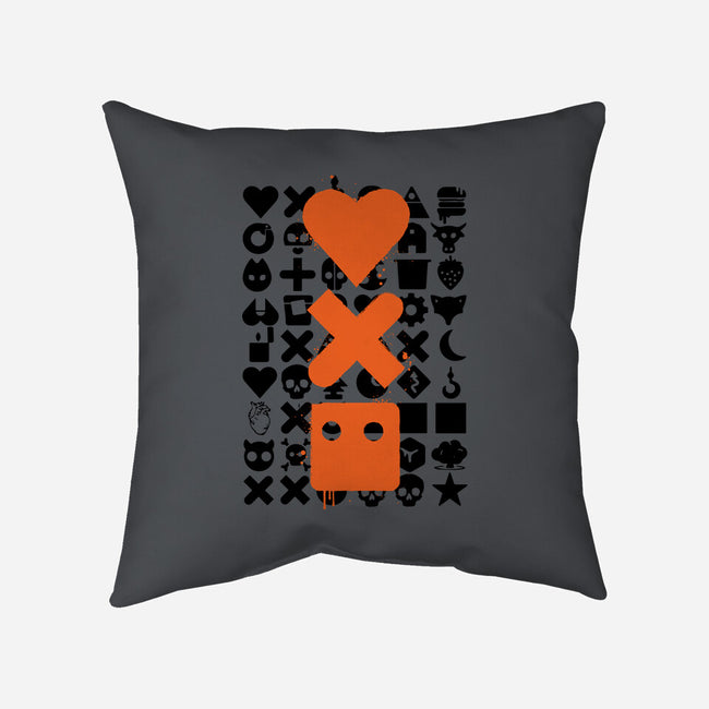 LD And Robots-None-Removable Cover w Insert-Throw Pillow-DrMonekers