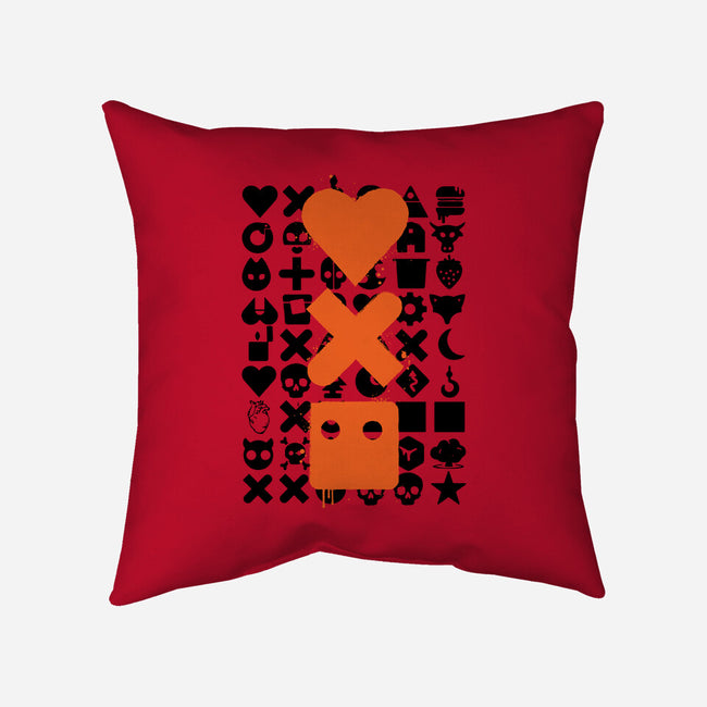 LD And Robots-None-Removable Cover w Insert-Throw Pillow-DrMonekers