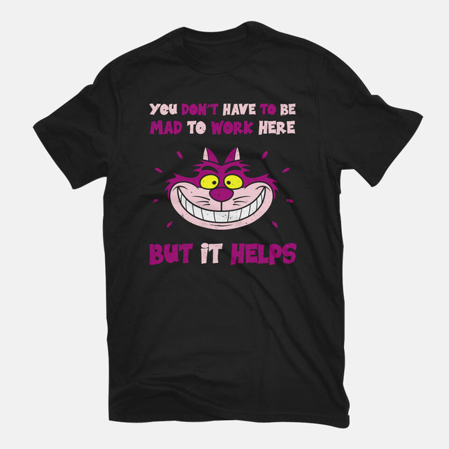 You Don’t Have To Be Mad-Womens-Fitted-Tee-drbutler