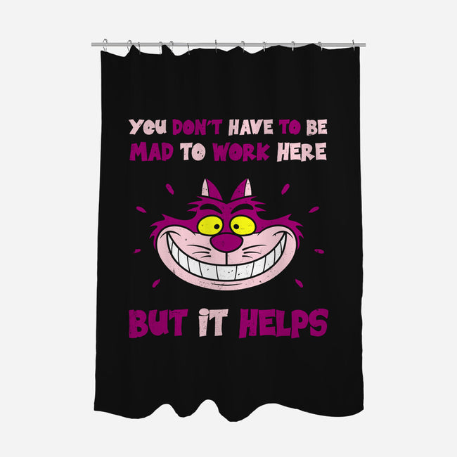 You Don’t Have To Be Mad-None-Polyester-Shower Curtain-drbutler