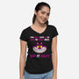 You Don’t Have To Be Mad-Womens-V-Neck-Tee-drbutler