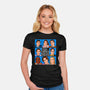 The Office Bunch-Womens-Fitted-Tee-drbutler