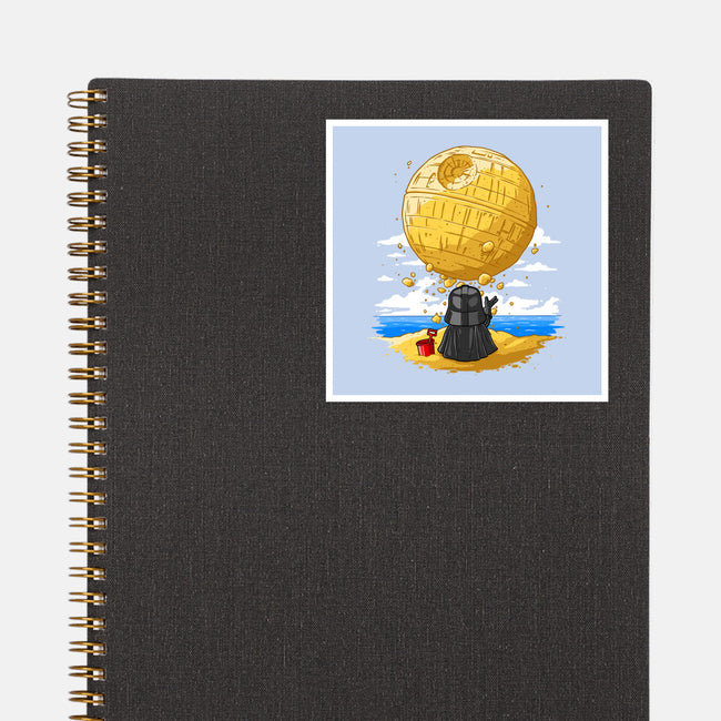 Darkside Sandcastles-None-Glossy-Sticker-drbutler
