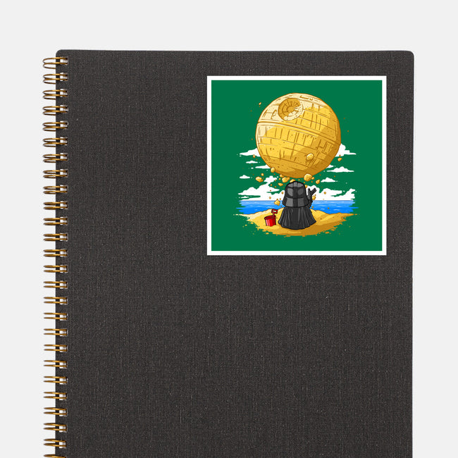 Darkside Sandcastles-None-Glossy-Sticker-drbutler