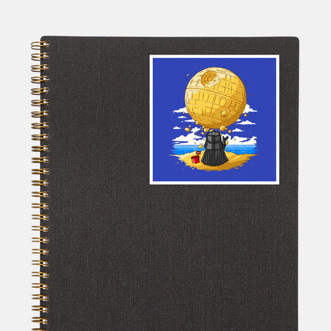 Darkside Sandcastles-None-Glossy-Sticker-drbutler