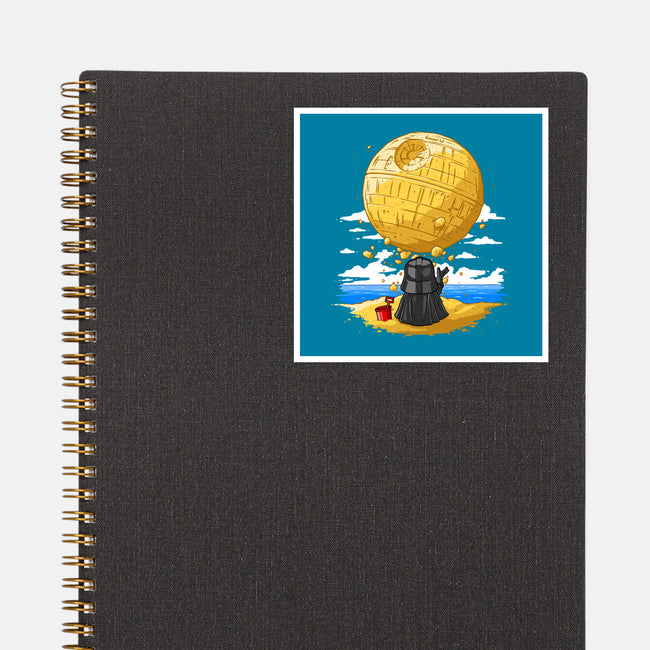 Darkside Sandcastles-None-Glossy-Sticker-drbutler