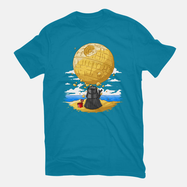 Darkside Sandcastles-Womens-Basic-Tee-drbutler