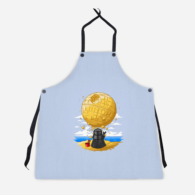 Darkside Sandcastles-Unisex-Kitchen-Apron-drbutler