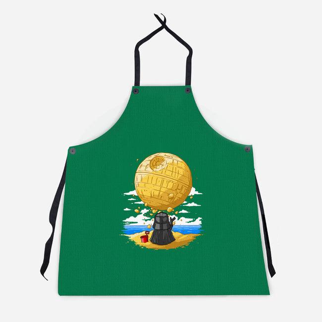 Darkside Sandcastles-Unisex-Kitchen-Apron-drbutler