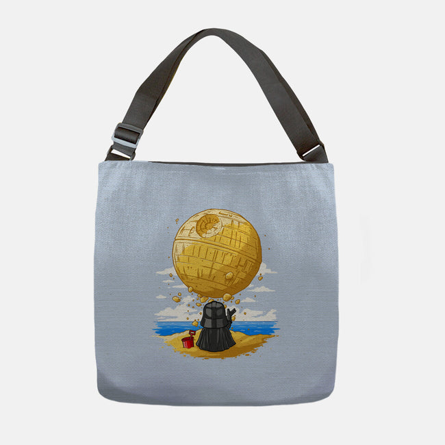 Darkside Sandcastles-None-Adjustable Tote-Bag-drbutler