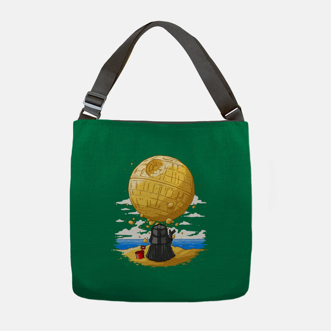 Darkside Sandcastles-None-Adjustable Tote-Bag-drbutler