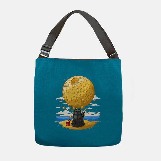 Darkside Sandcastles-None-Adjustable Tote-Bag-drbutler