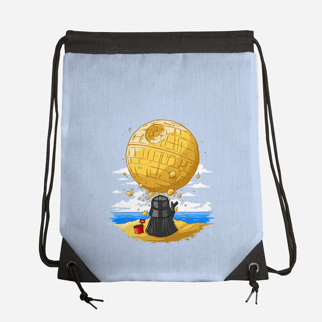 Darkside Sandcastles-None-Drawstring-Bag-drbutler