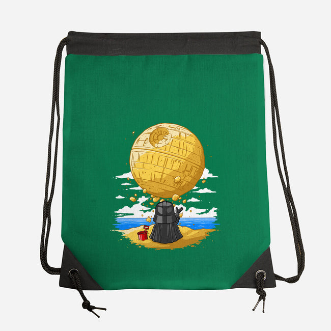 Darkside Sandcastles-None-Drawstring-Bag-drbutler