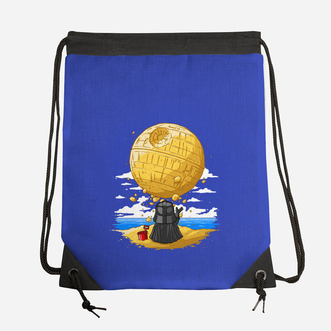 Darkside Sandcastles-None-Drawstring-Bag-drbutler