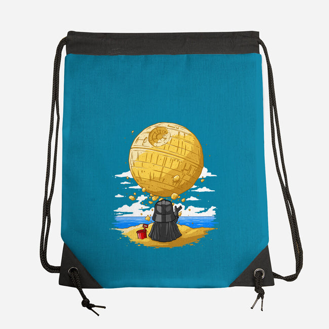Darkside Sandcastles-None-Drawstring-Bag-drbutler