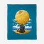 Darkside Sandcastles-None-Fleece-Blanket-drbutler