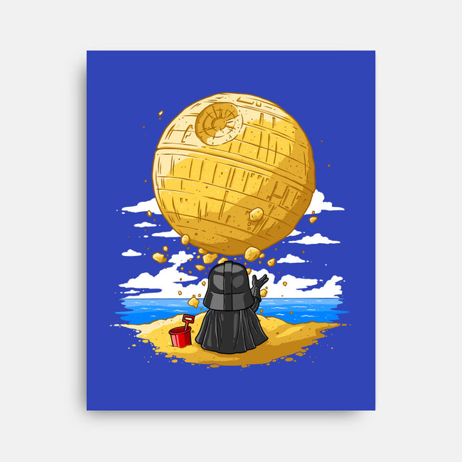 Darkside Sandcastles-None-Stretched-Canvas-drbutler