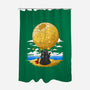 Darkside Sandcastles-None-Polyester-Shower Curtain-drbutler