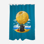 Darkside Sandcastles-None-Polyester-Shower Curtain-drbutler