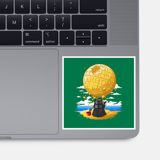 Darkside Sandcastles-None-Glossy-Sticker-drbutler