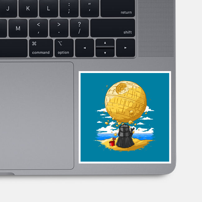 Darkside Sandcastles-None-Glossy-Sticker-drbutler