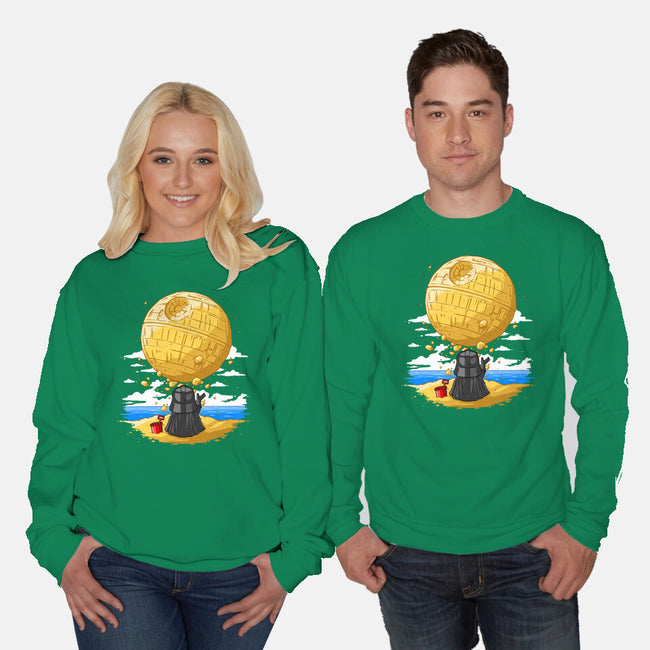 Darkside Sandcastles-Unisex-Crew Neck-Sweatshirt-drbutler