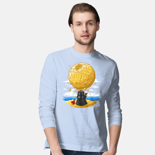 Darkside Sandcastles-Mens-Long Sleeved-Tee-drbutler
