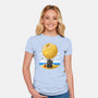 Darkside Sandcastles-Womens-Fitted-Tee-drbutler