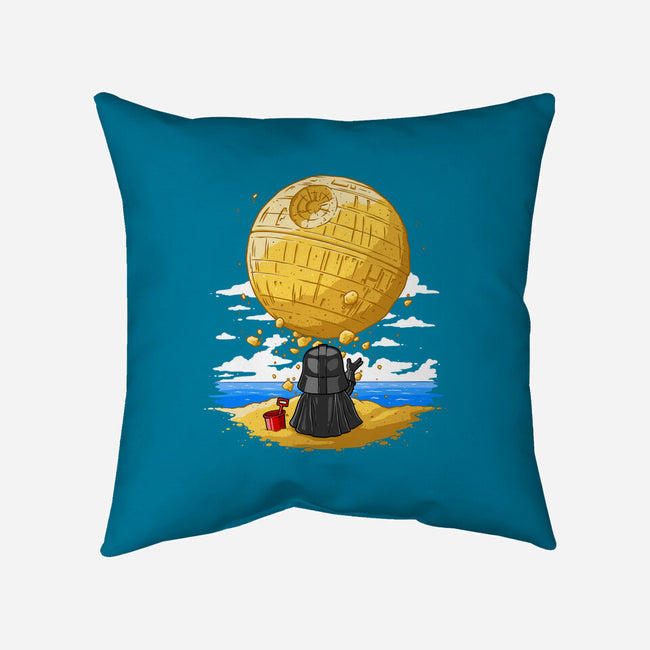 Darkside Sandcastles-None-Removable Cover w Insert-Throw Pillow-drbutler