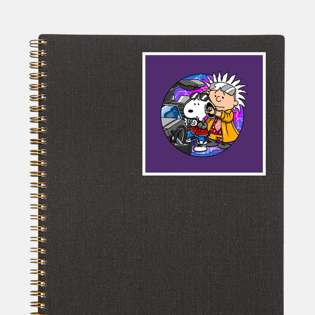 The Great Beagle Wave-None-Glossy-Sticker-drbutler