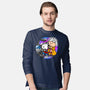 The Great Beagle Wave-Mens-Long Sleeved-Tee-drbutler