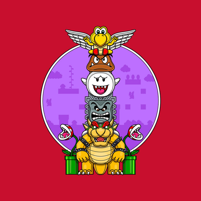 Team Bowser-Mens-Basic-Tee-drbutler