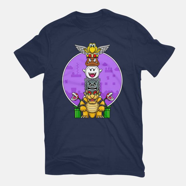 Team Bowser-Mens-Basic-Tee-drbutler