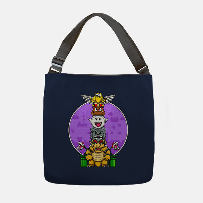 Team Bowser-None-Adjustable Tote-Bag-drbutler