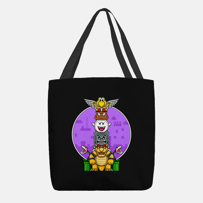 Team Bowser-None-Basic Tote-Bag-drbutler