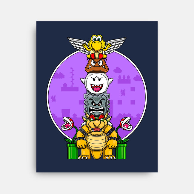 Team Bowser-None-Stretched-Canvas-drbutler